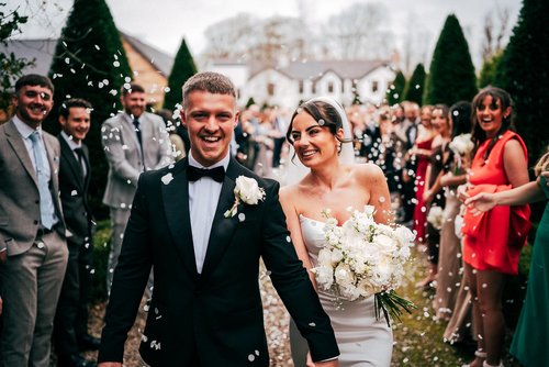 Hannah &amp; Jack's River Barn Wedding, Lancashire